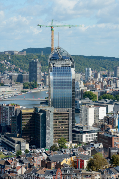 tour des finances à Liège